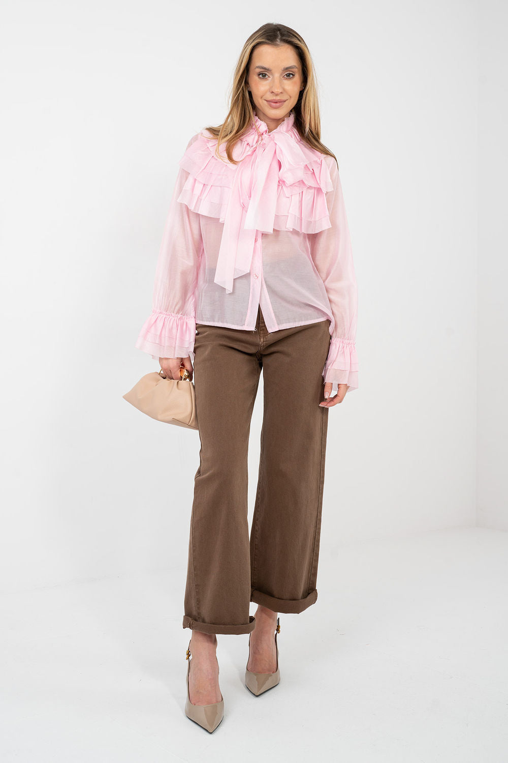 Blouse femme Factory Price — rosé