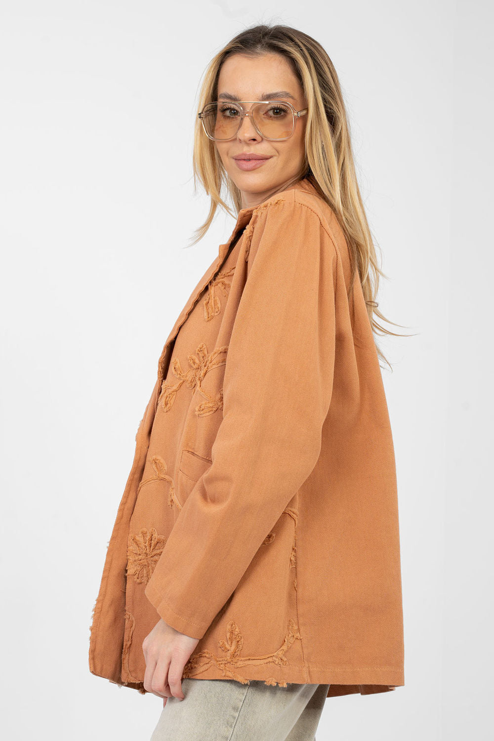 Veste femme Rue Paris — orange