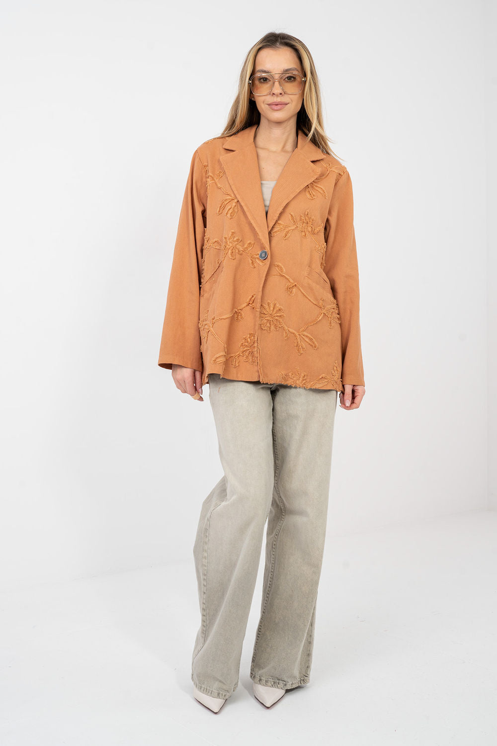 Veste femme Rue Paris — orange