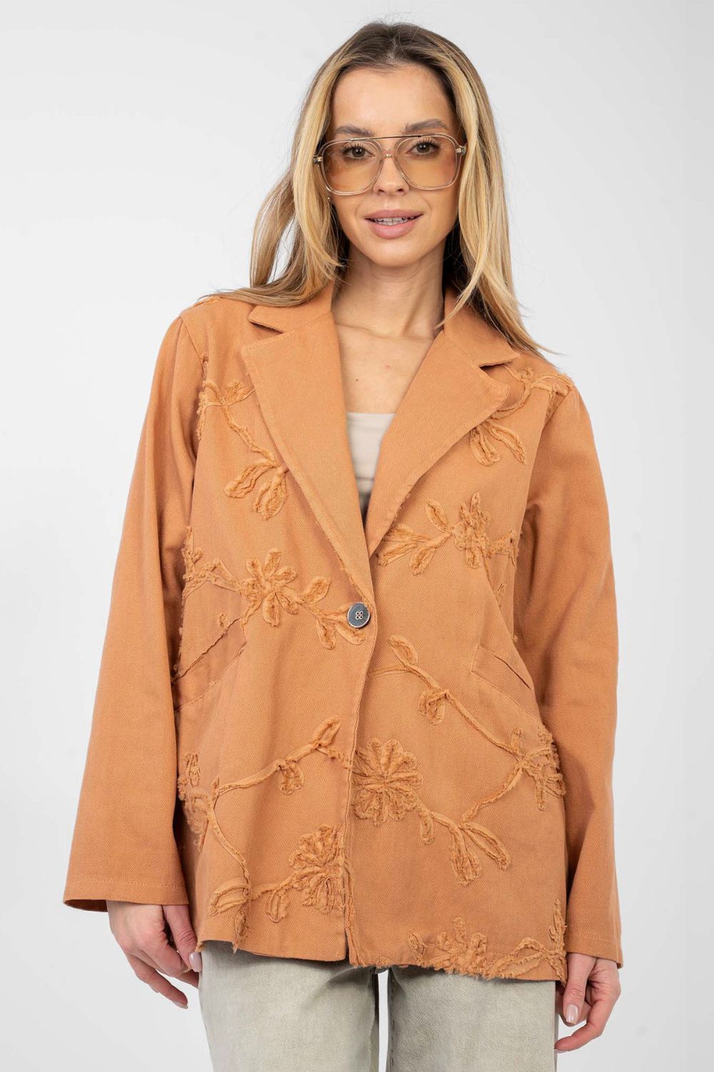 Veste femme Rue Paris — orange