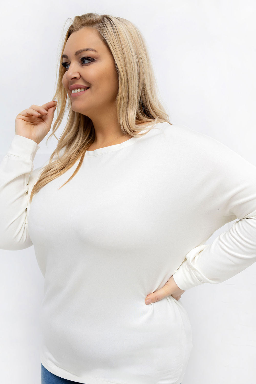 Chemisier grande taille femme Relevance — beige