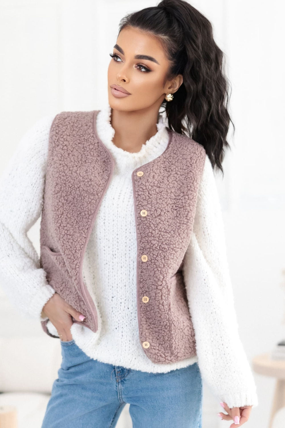 Gilet femme Factory Price — beige