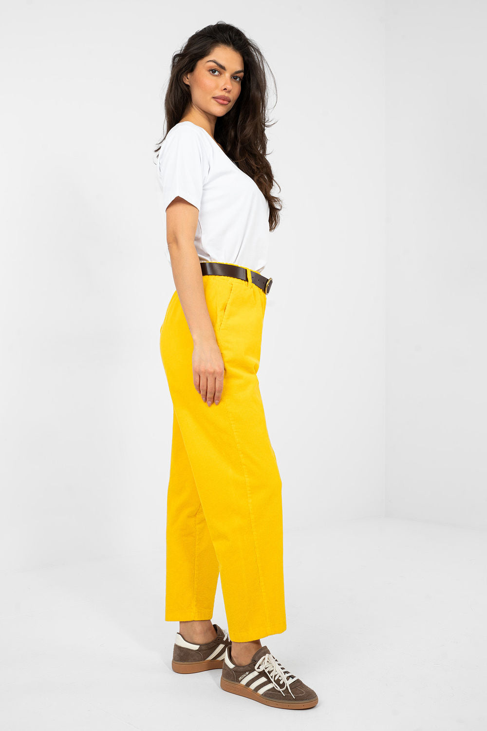 Chaussures à talons femme Italy Moda — jaune