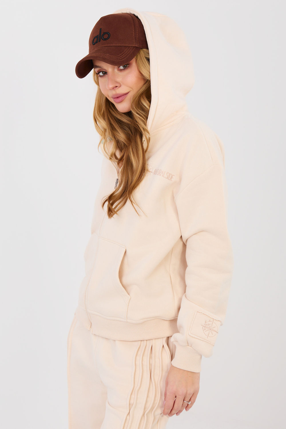 T-shirt femme Factory Price Sweatshirt Sweatshirt — beige