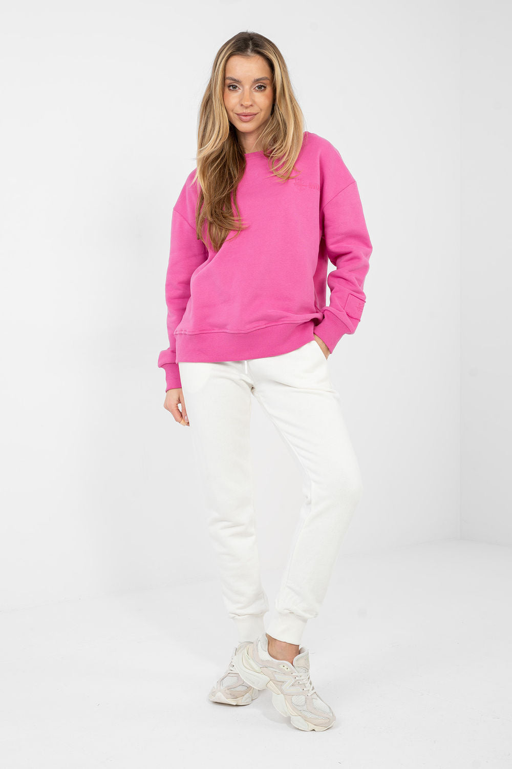 T-shirt femme Factory Price Sweatshirt Sweatshirt — rosé