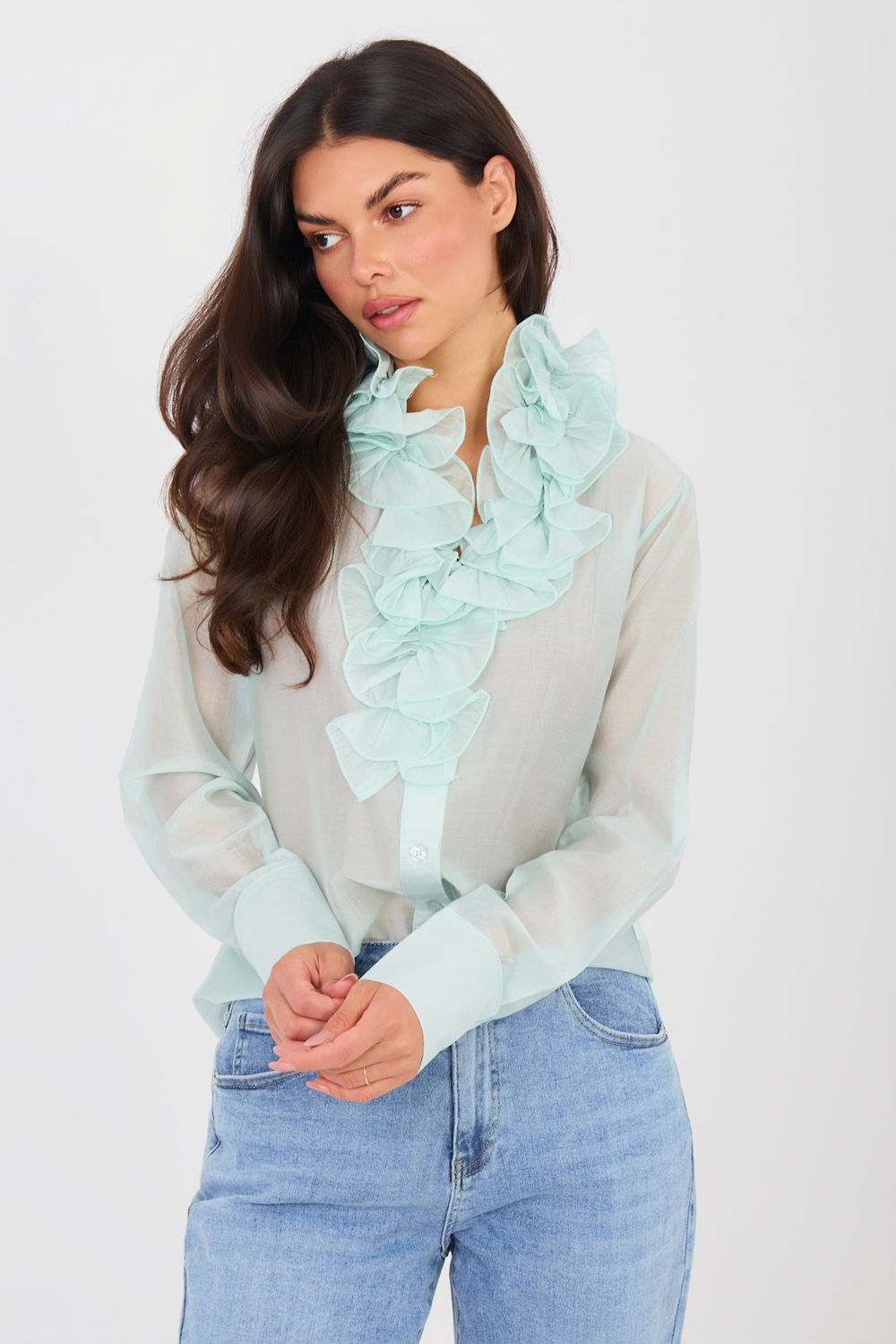 Blouse femme Factory Price — vert