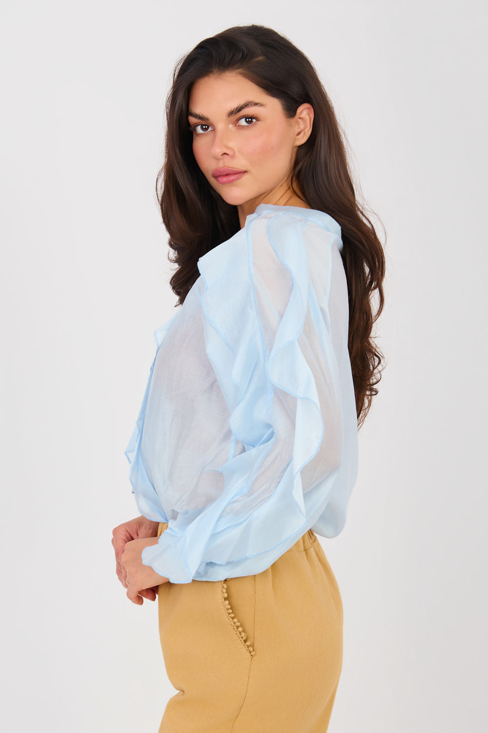 Blouse femme Factory Price — bleu