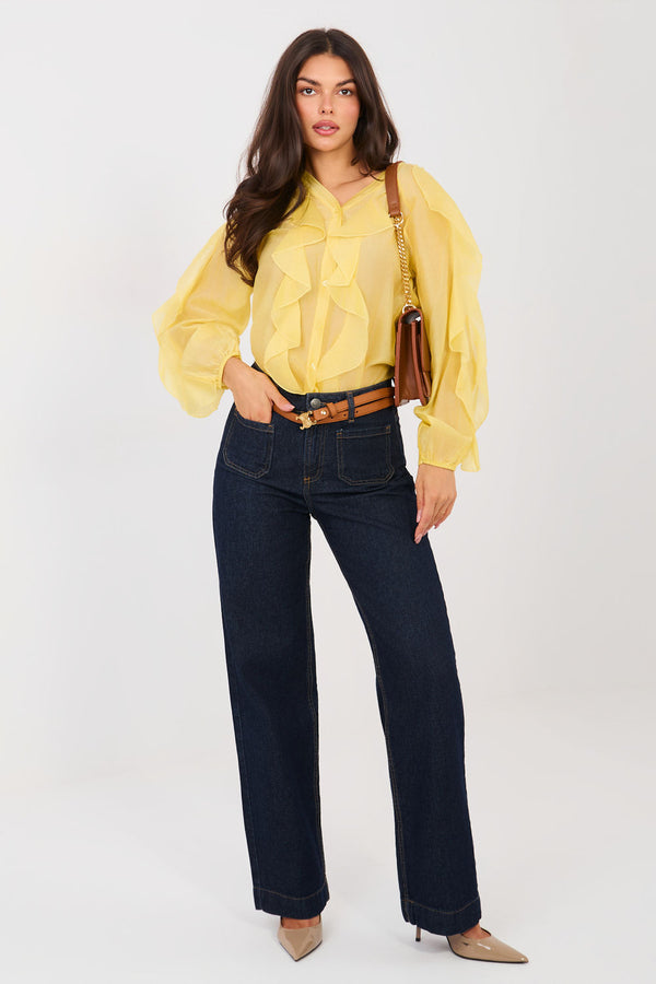 Blouse femme Factory Price — jaune