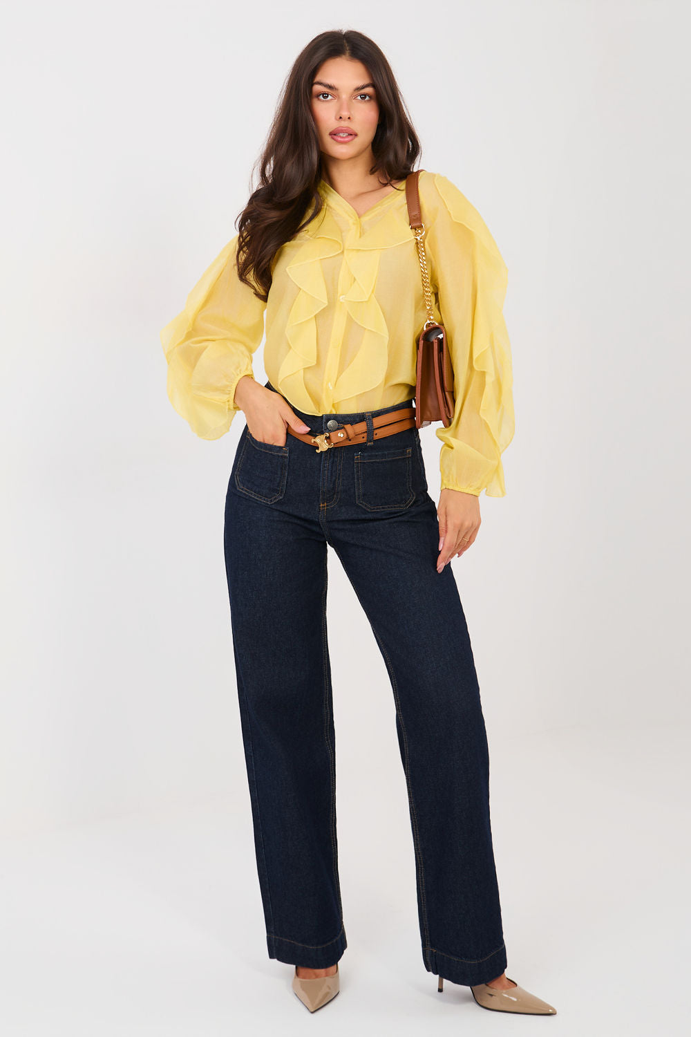 Blouse femme Factory Price — jaune