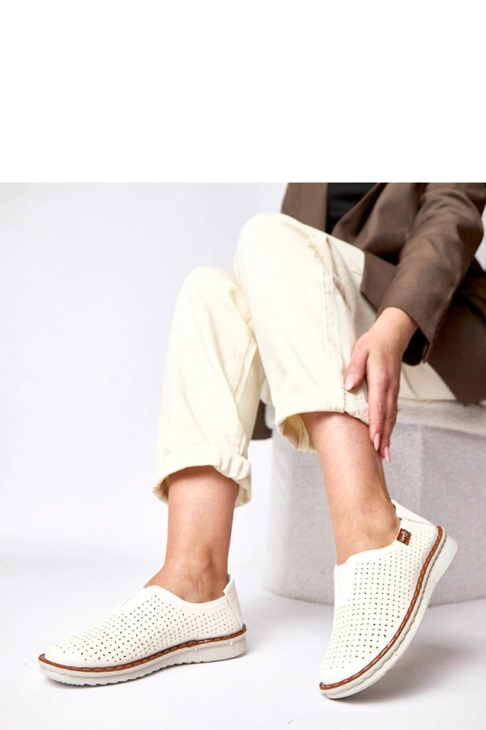 Bottes femme Solea Chaussures Basses Chaussures — blanc