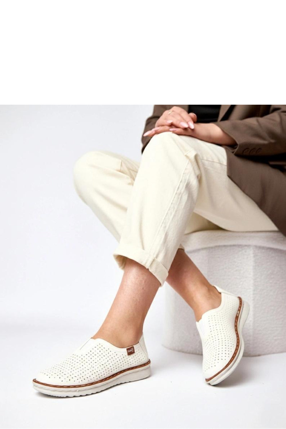 Bottes femme Solea Chaussures Basses Chaussures — blanc