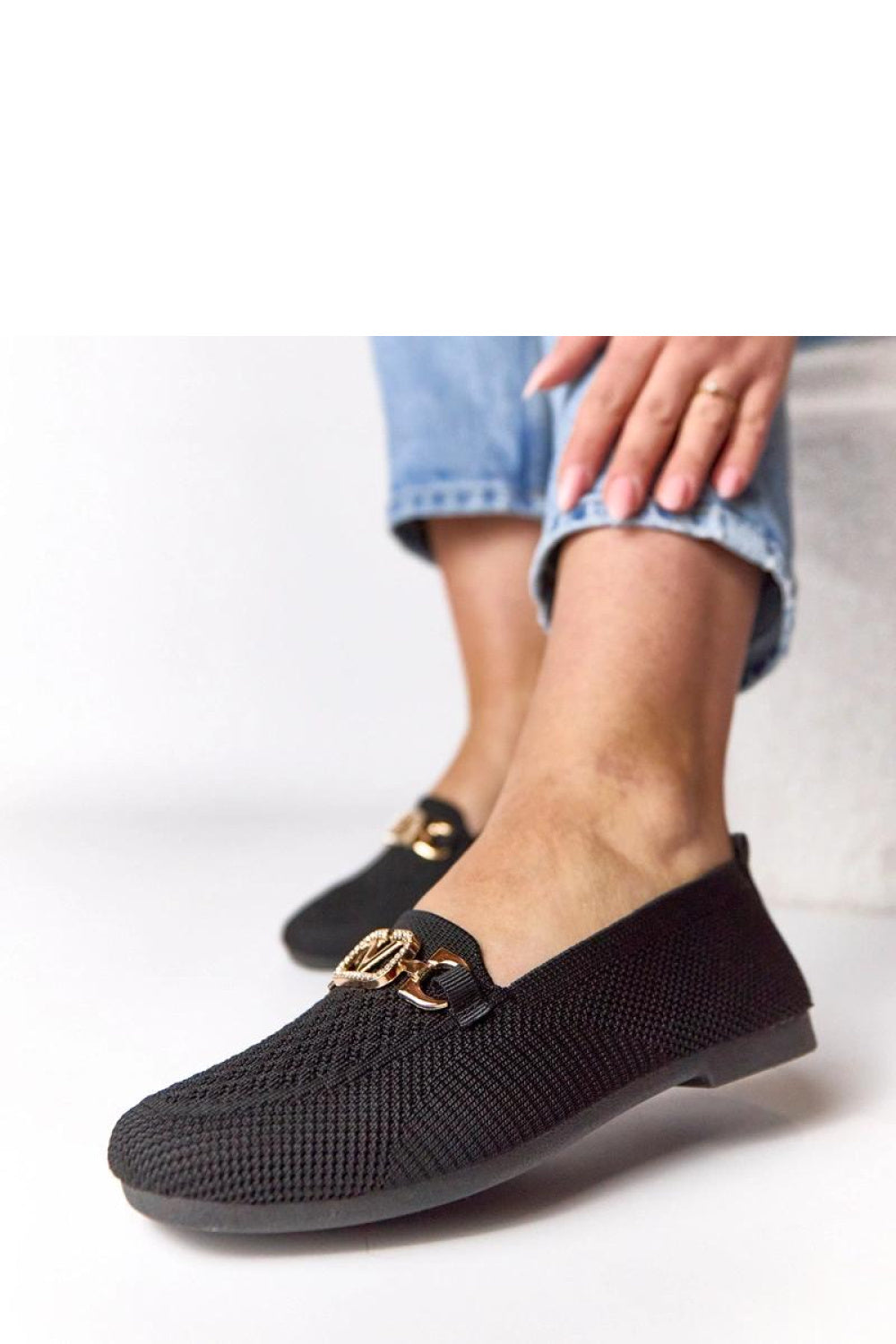 Moccasins femme Solea — noir