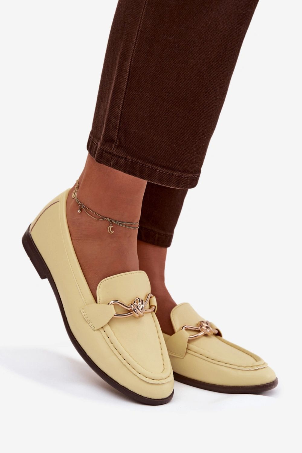 Loafers femme Step in style — jaune