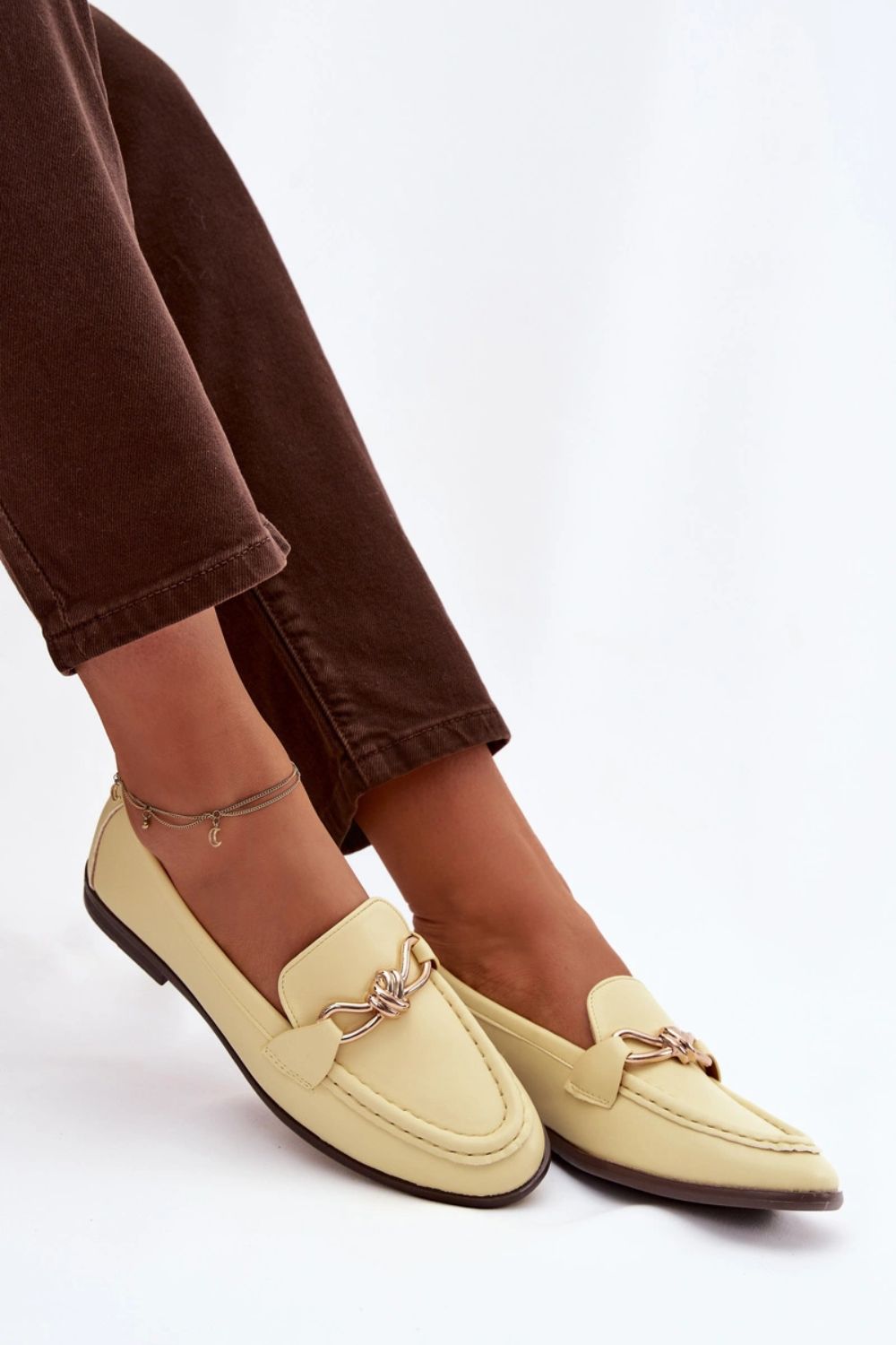 Loafers femme Step in style — jaune