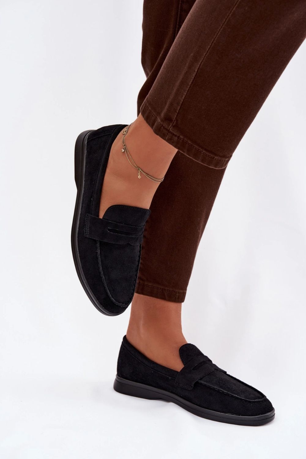Moccasins femme Step in style — noir