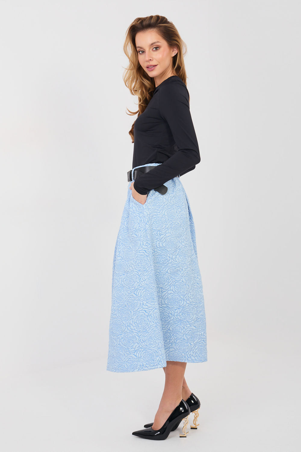 Jupe femme Rue Paris — bleu
