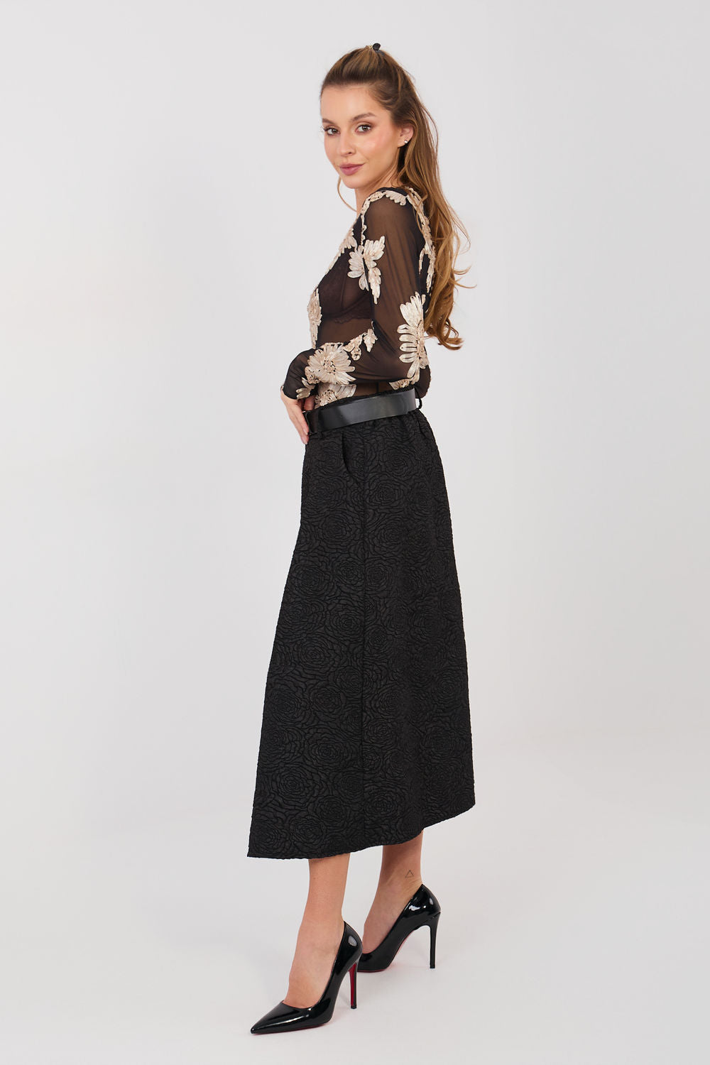 Jupe femme Rue Paris — noir