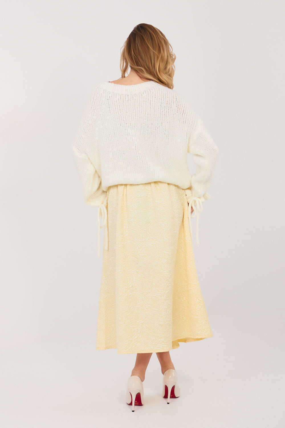 Jupe femme Rue Paris — jaune