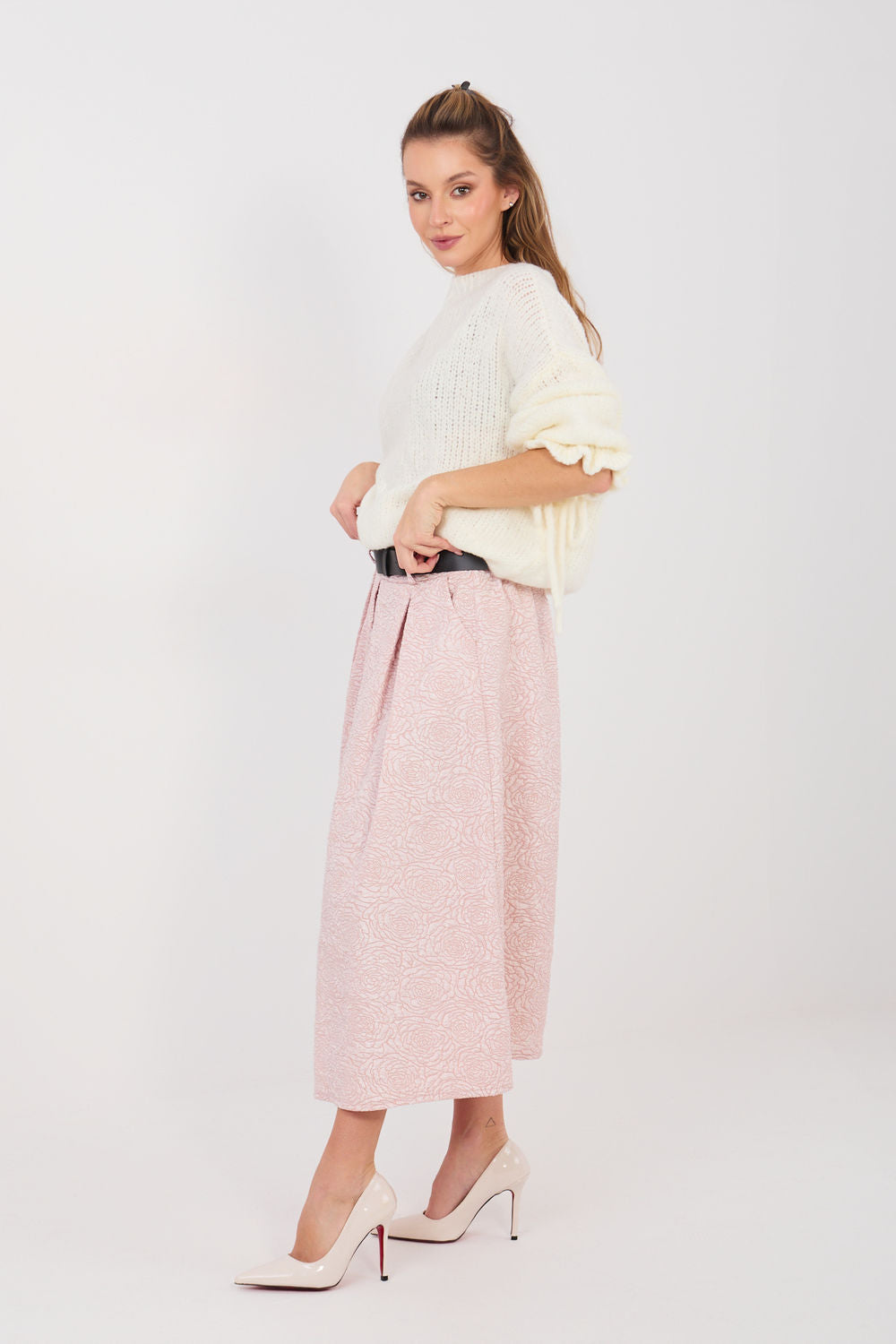 Jupe femme Rue Paris — rosé