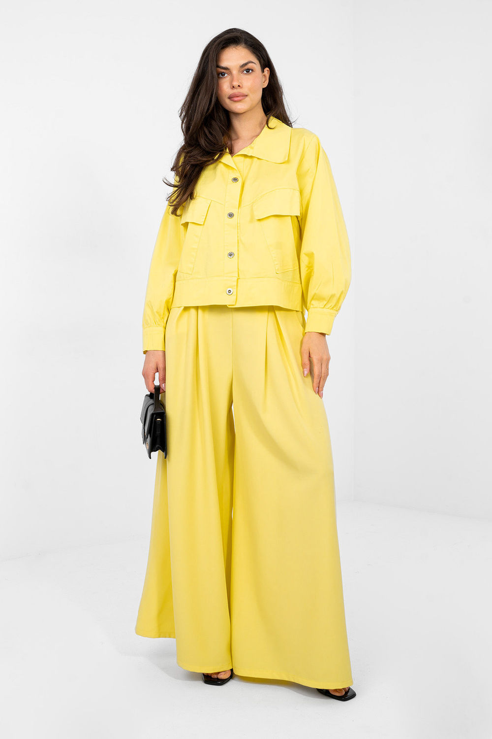 Blouse femme Rue Paris — jaune