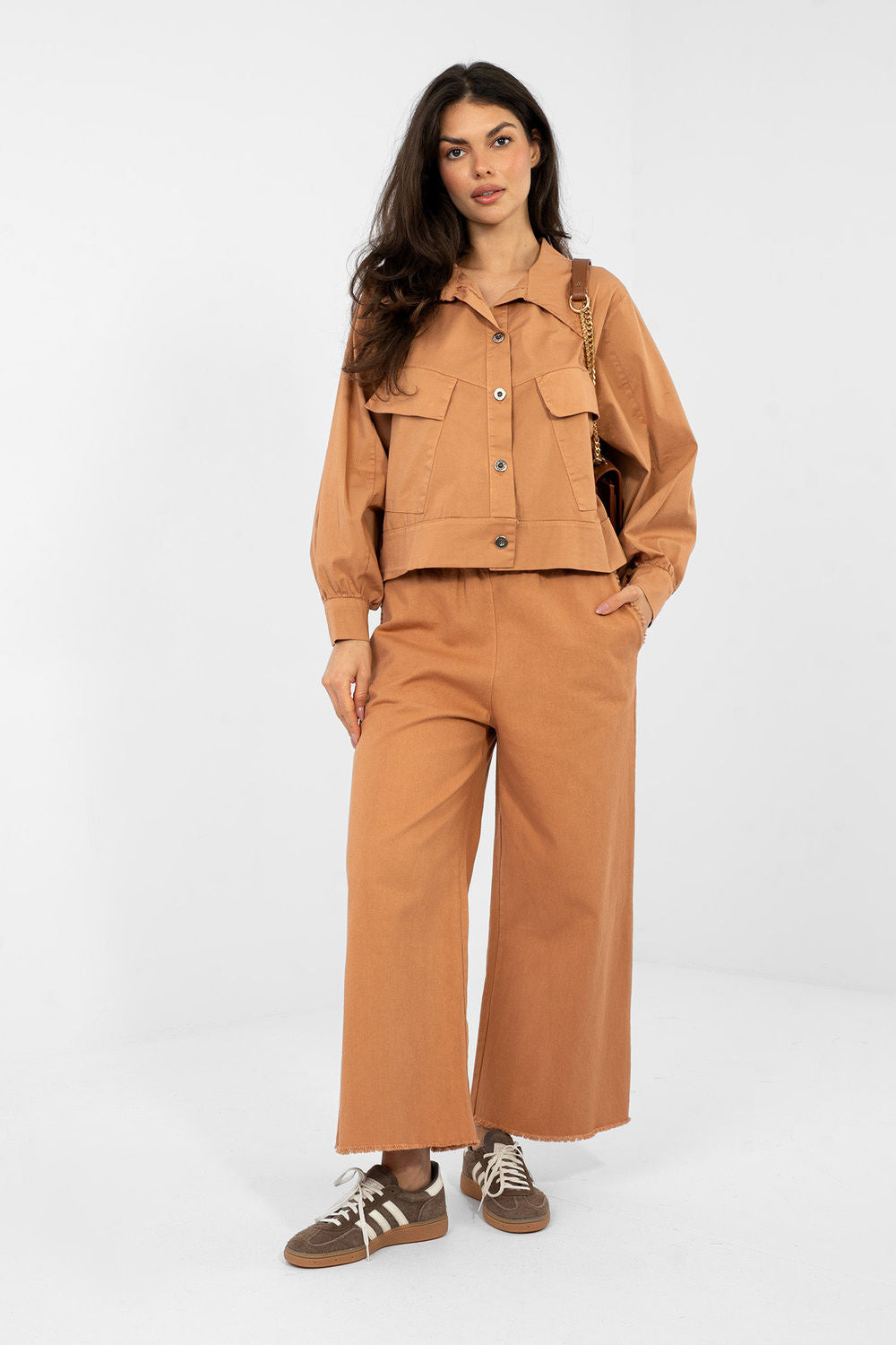 Blouse femme Rue Paris — orange