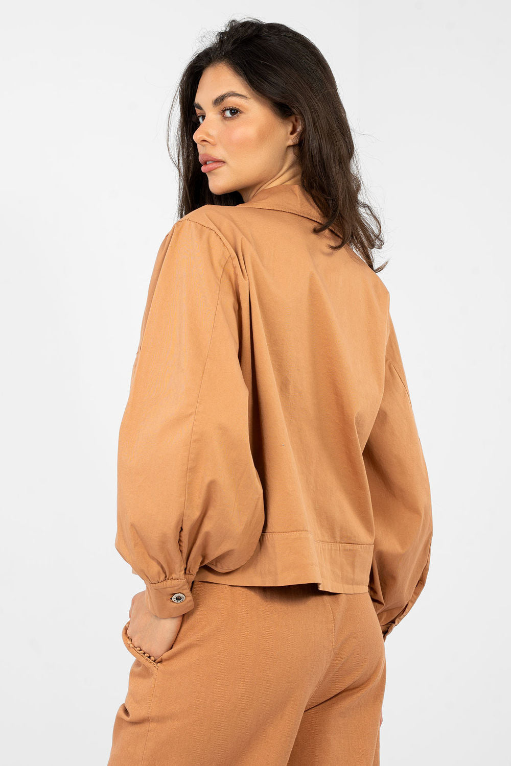 Blouse femme Rue Paris — orange