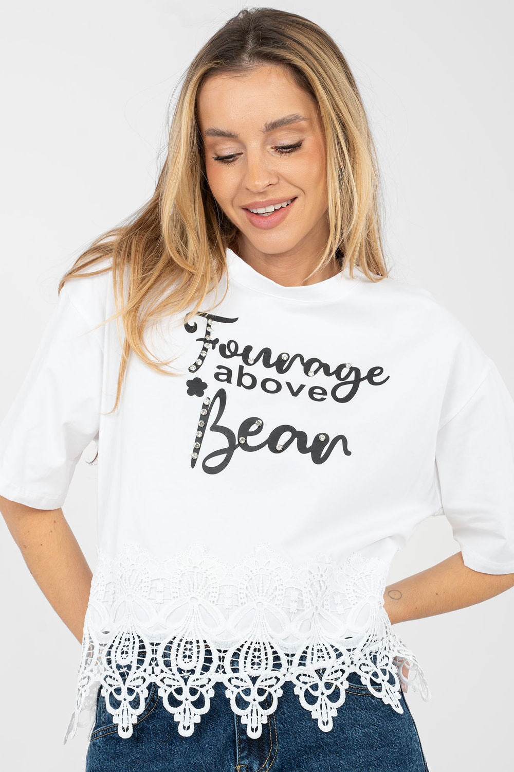 Blouse femme Factory Price Chemisier Chemisier — blanc