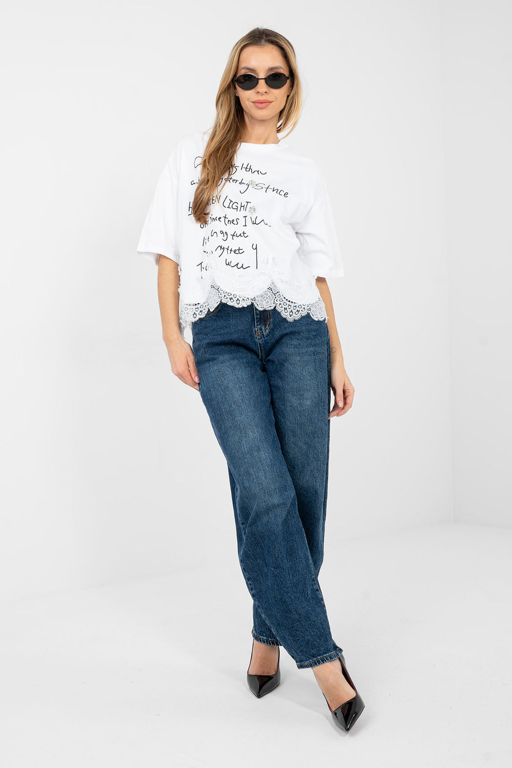 Blouse femme Factory Price Chemisier Chemisier — blanc