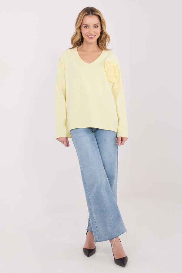 Blouse femme Factory Price Chemisier Chemisier — jaune
