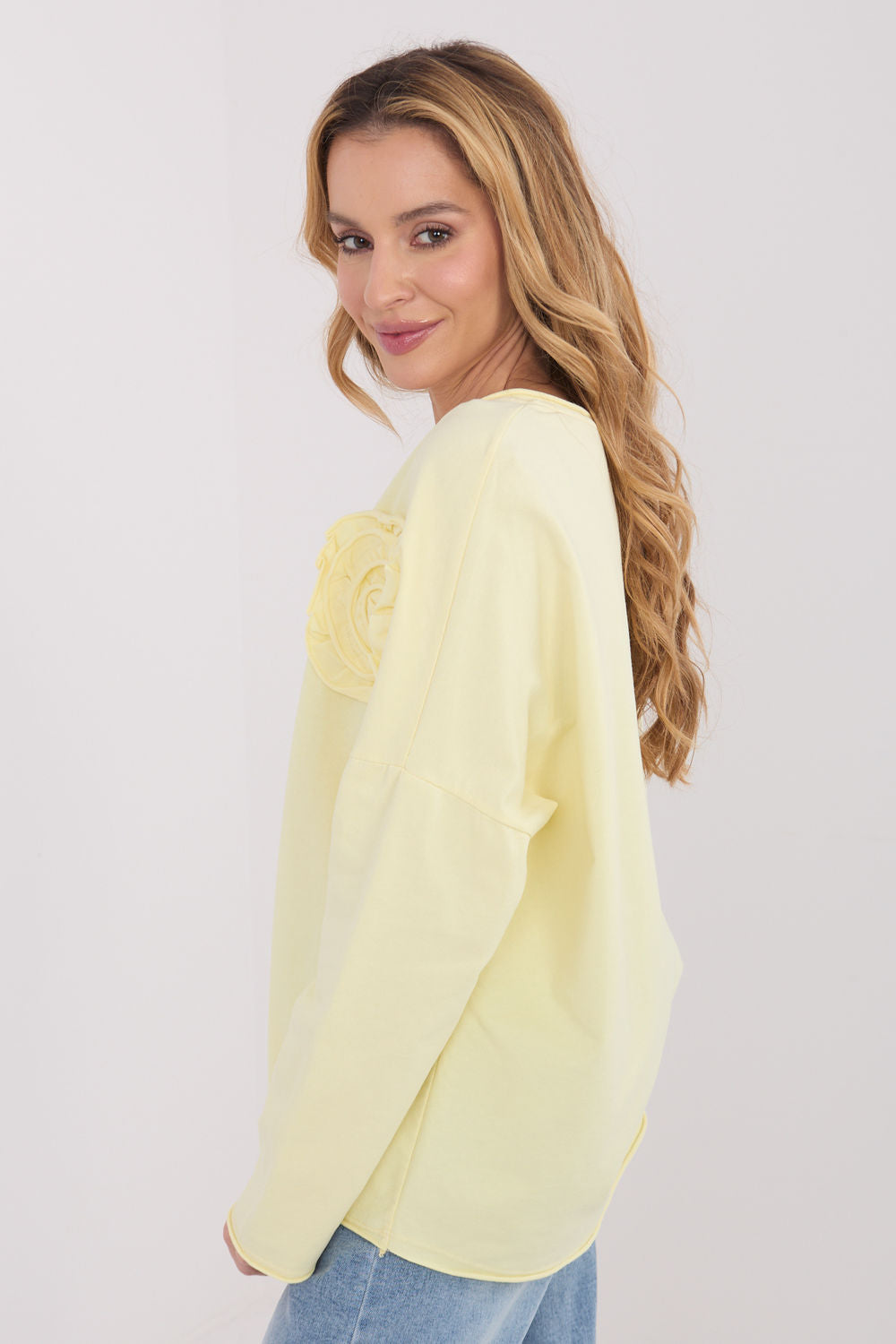 Blouse femme Factory Price Chemisier Chemisier — jaune