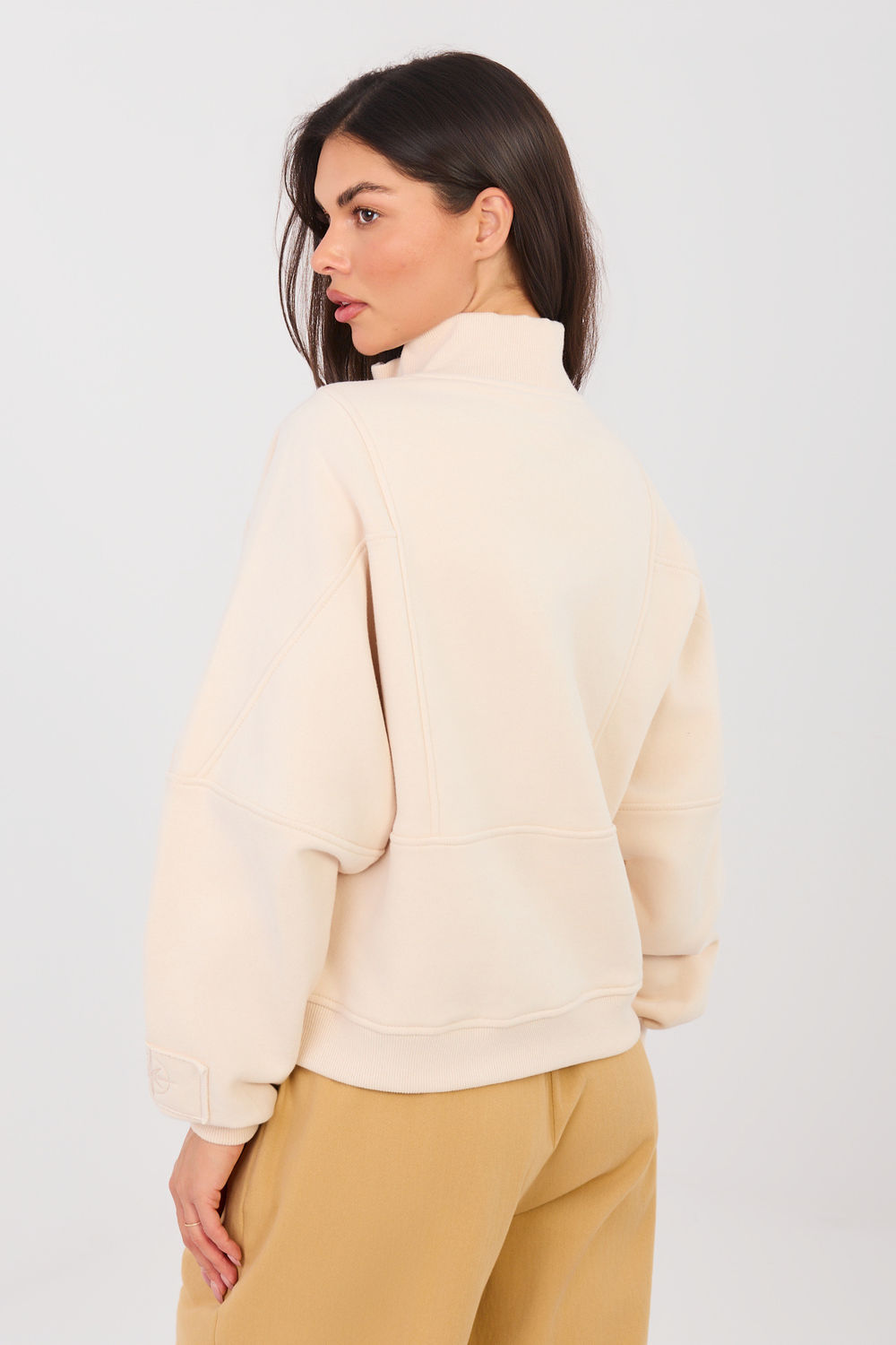 T-shirt femme Factory Price Sweatshirt Sweatshirt — beige