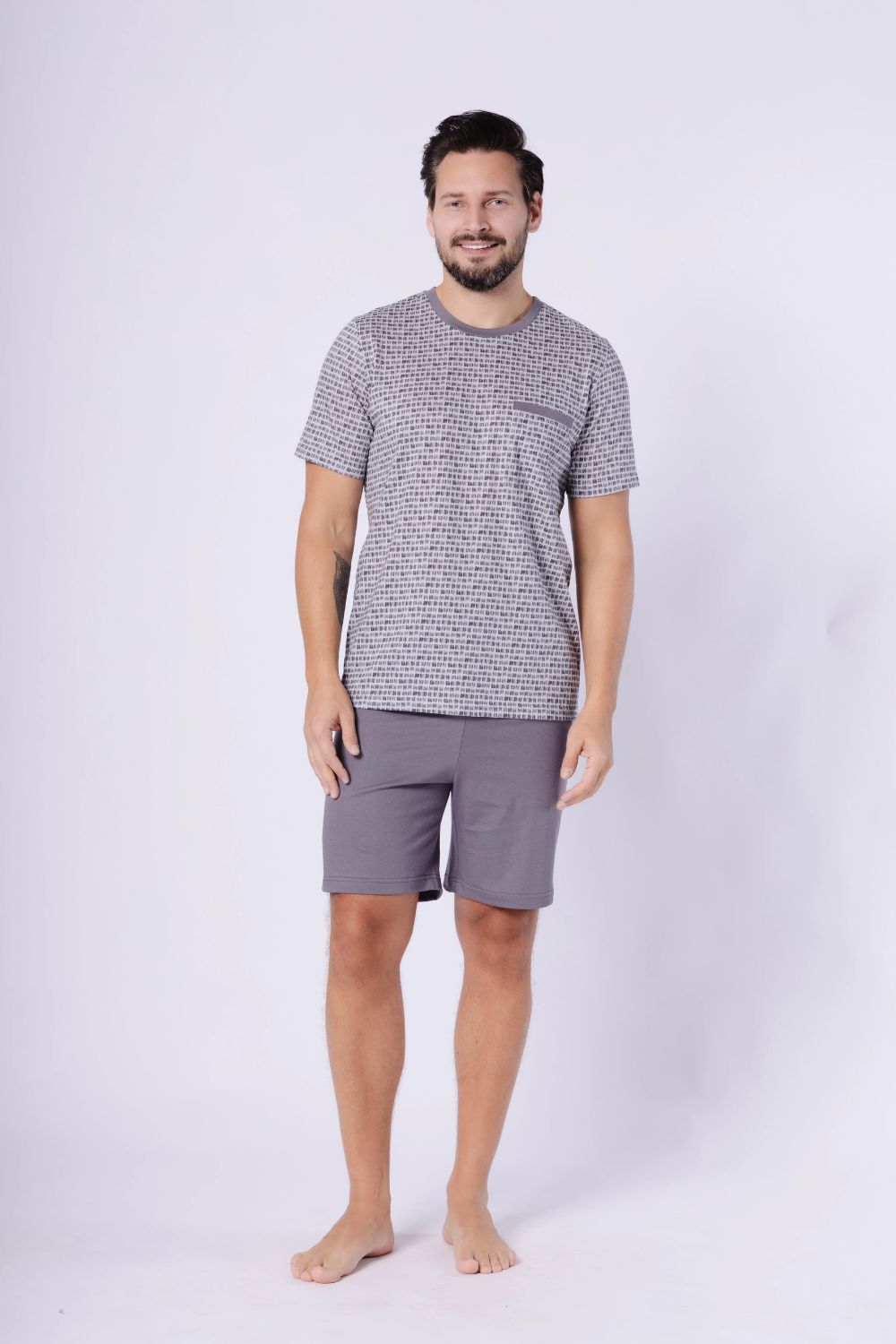 Pyjama homme M-Max — gris