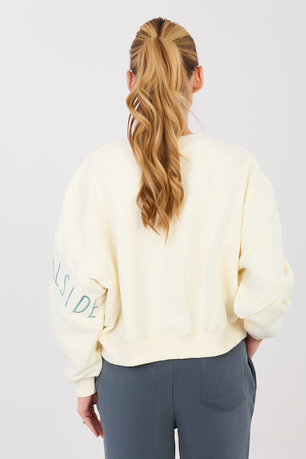 T-shirt femme Factory Price Sweatshirt Sweatshirt — beige