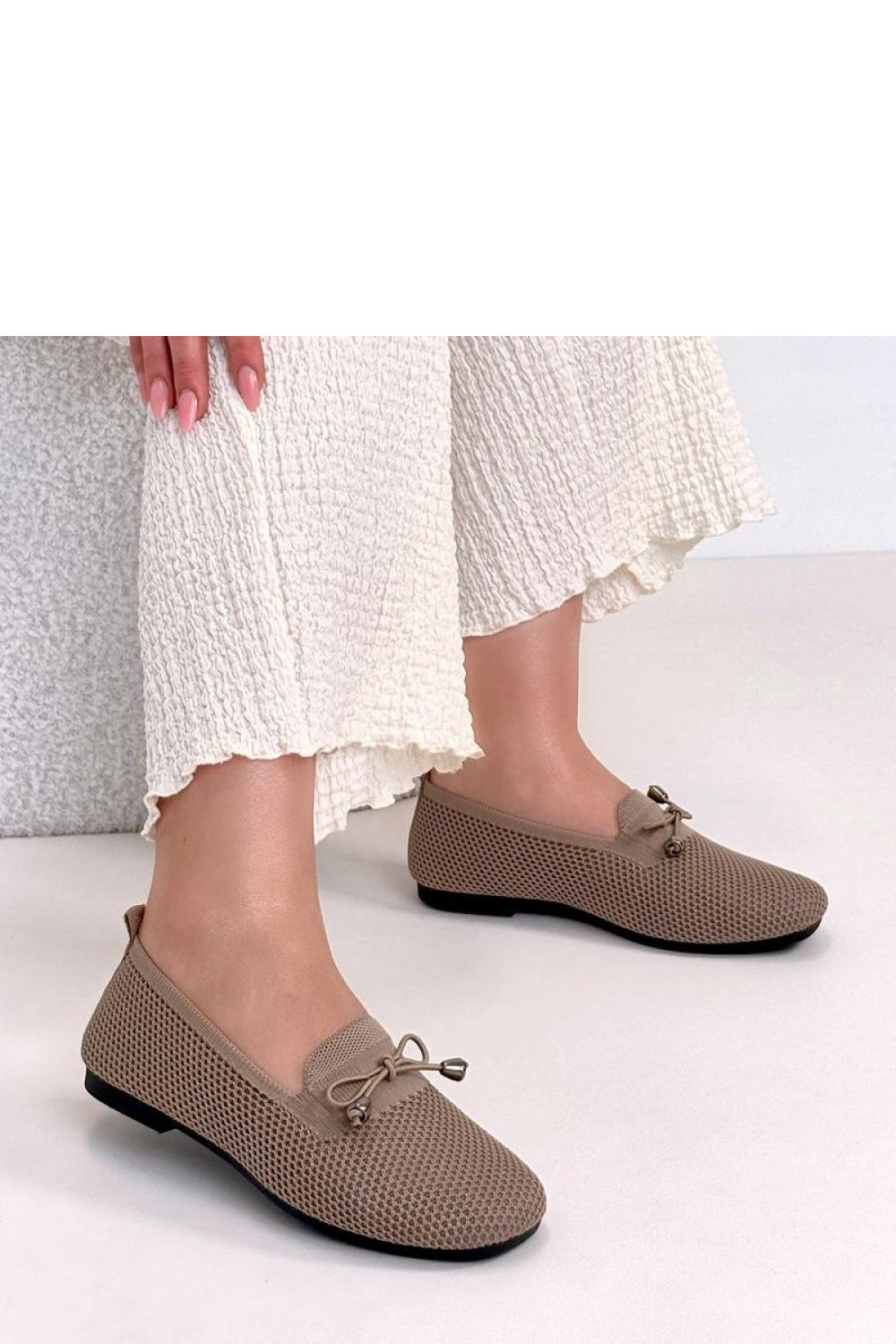 Moccasins femme Solea — beige