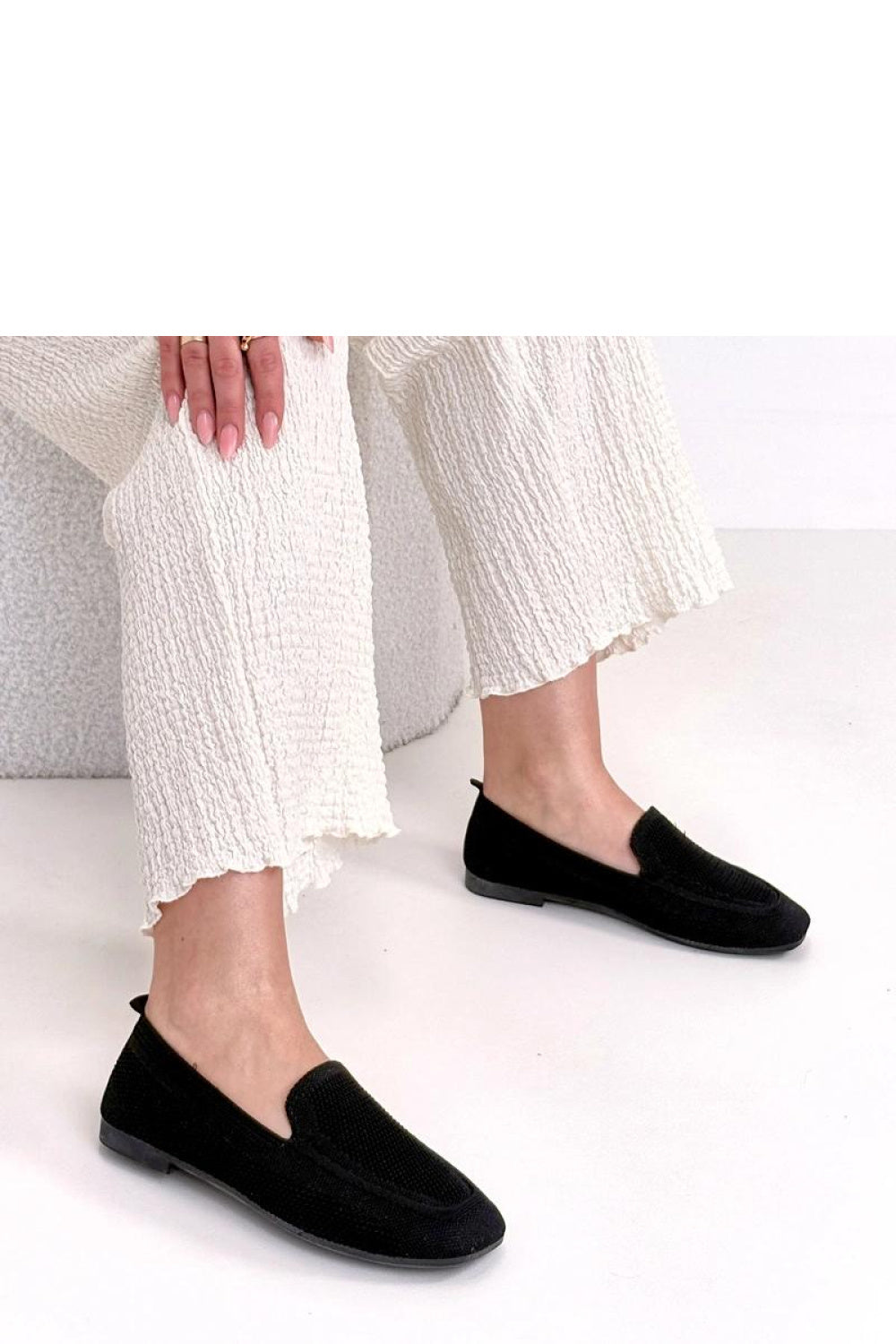 Moccasins femme Solea — noir
