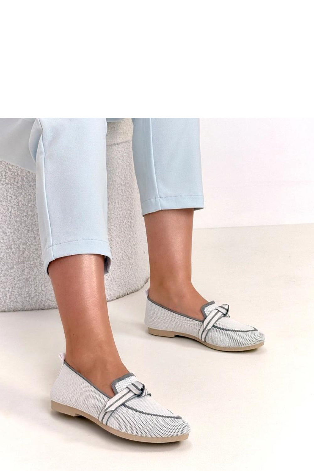 Ballerine femme Solea — blanc