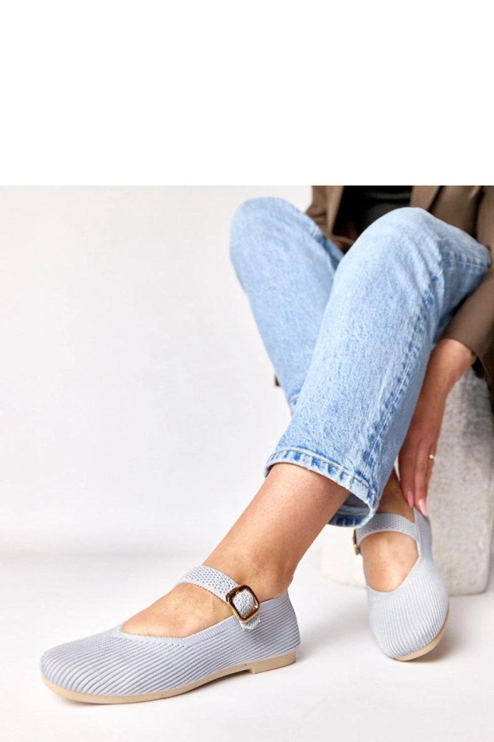 Ballerine femme Solea — gris