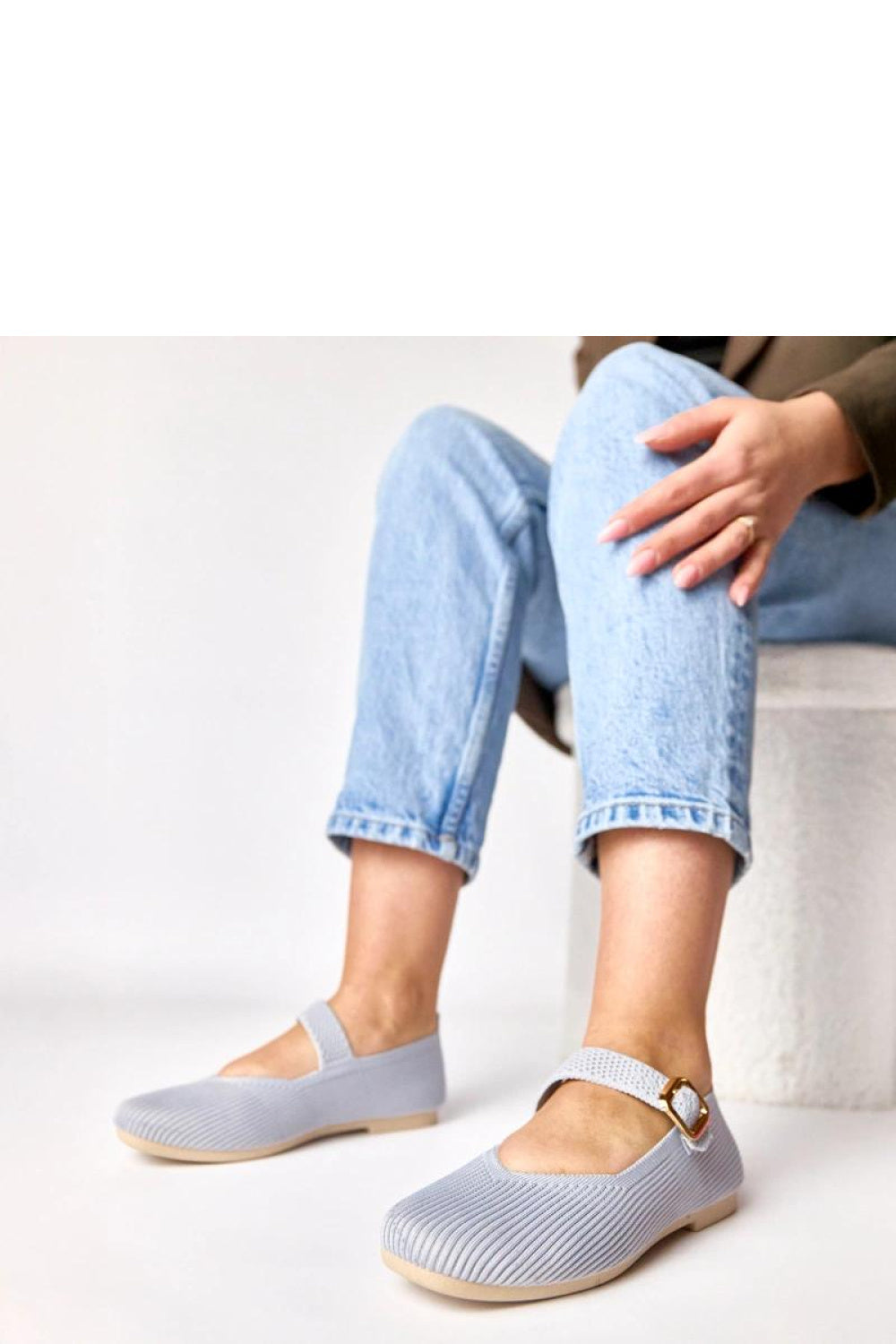 Ballerine femme Solea — gris