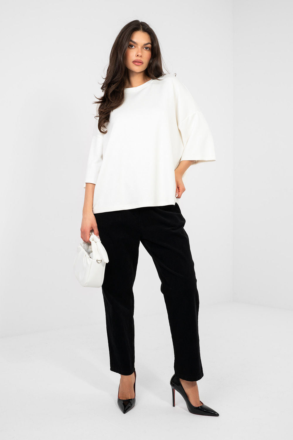 Blouse femme Rue Paris Chemisier Chemisier — blanc