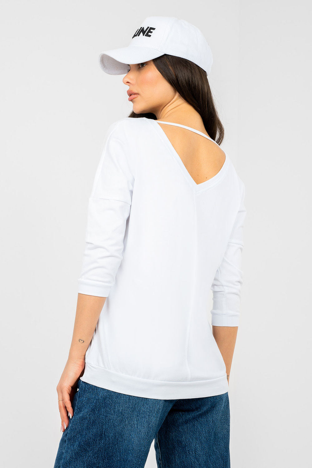 Blouse femme Rue Paris Chemisier Chemisier — blanc