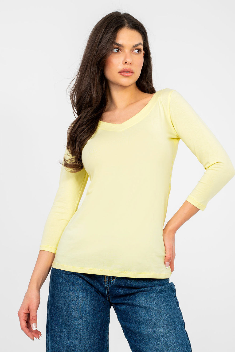 Blouse femme Rue Paris Chemisier Chemisier — jaune
