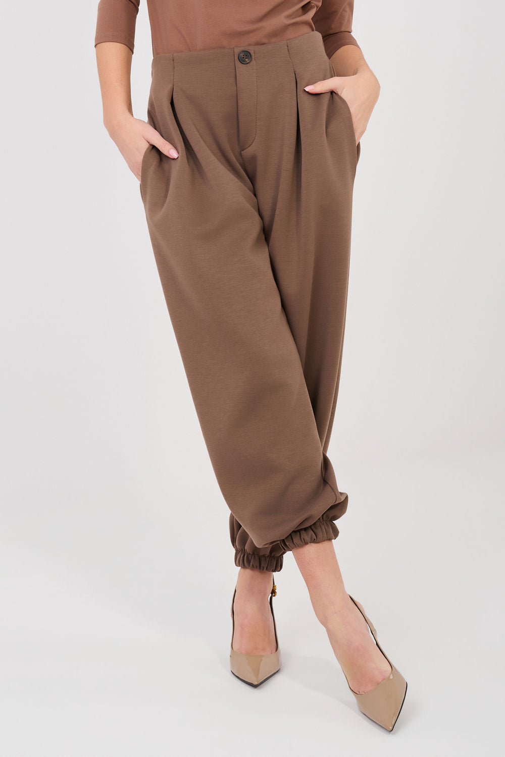 Chaussures à talons femme Italy Moda — brun