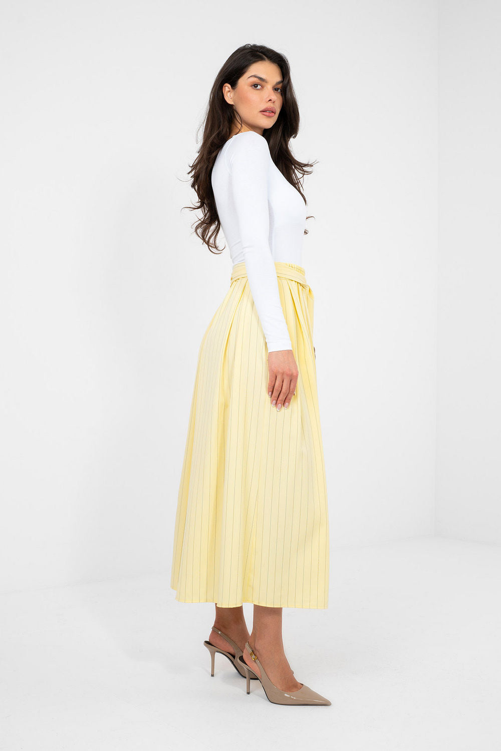 Jupe femme Italy Moda — jaune