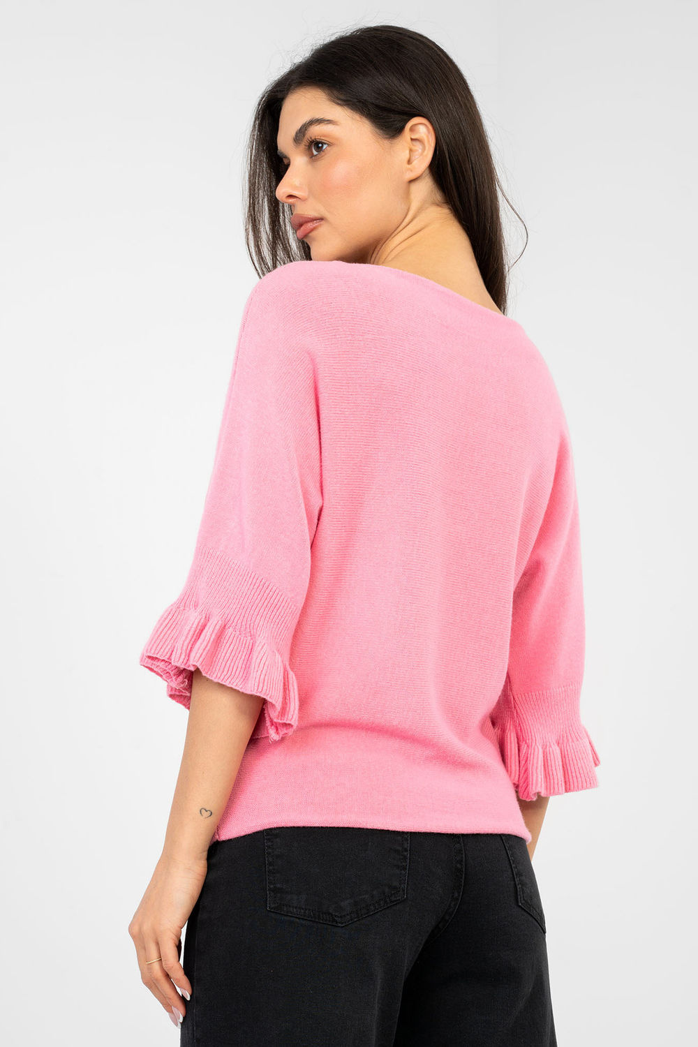 Pull femme Italy Moda Chandail Chandail — rosé