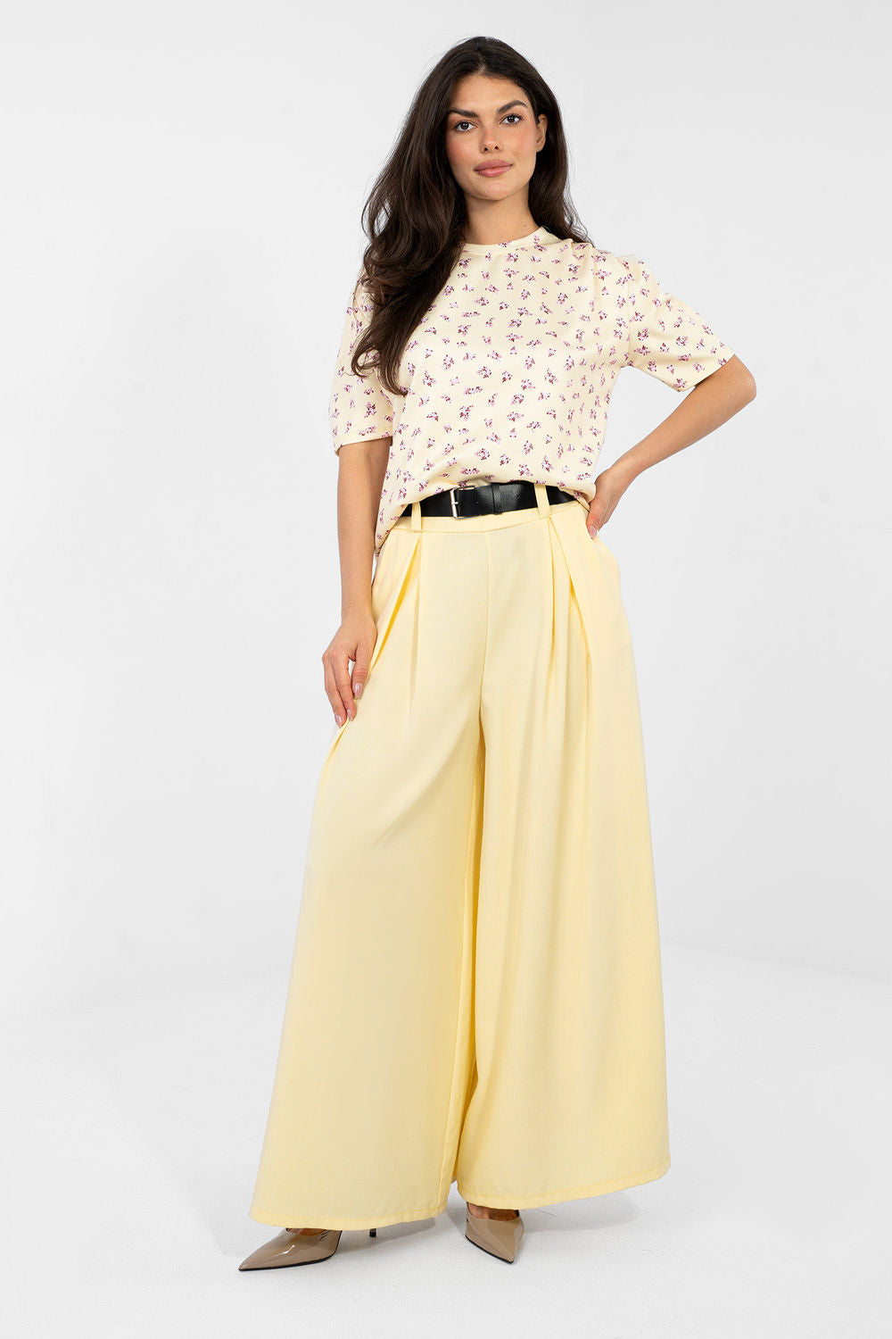 Blouse femme Italy Moda Chemisier Chemisier — jaune