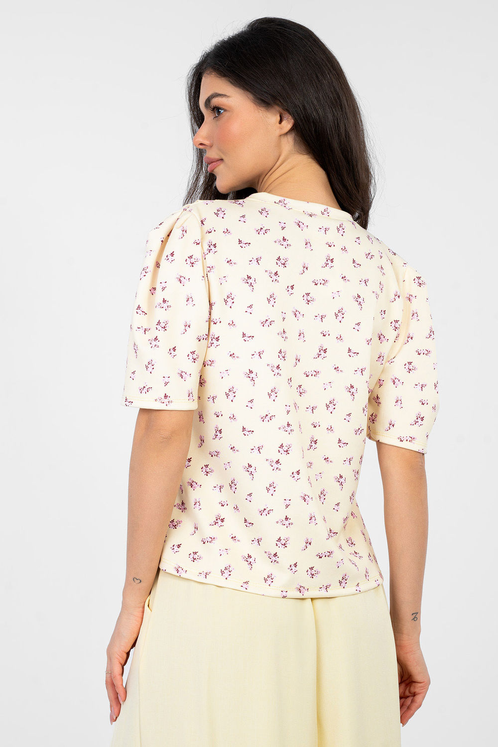 Blouse femme Italy Moda Chemisier Chemisier — jaune