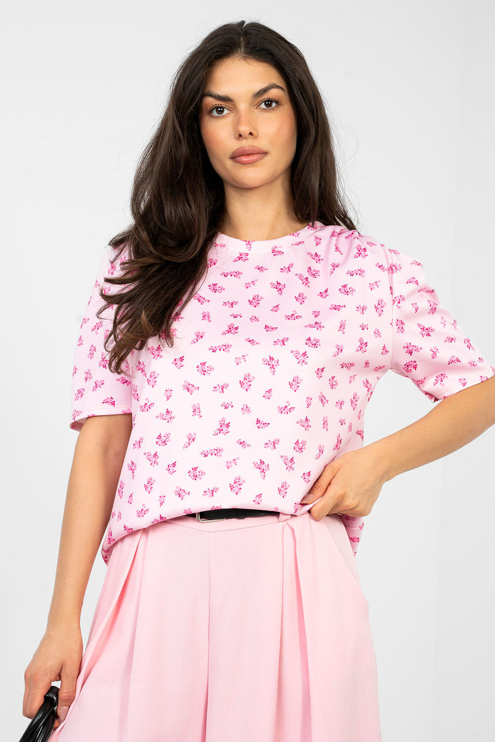 Blouse femme Italy Moda Chemisier Chemisier — rosé