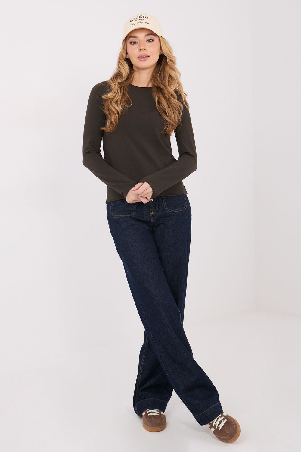 Blouse femme Factory Price Chemisier Chemisier — brun