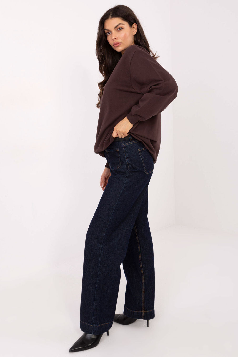 T-shirt femme BFG Sweatshirt Sweatshirt — brun