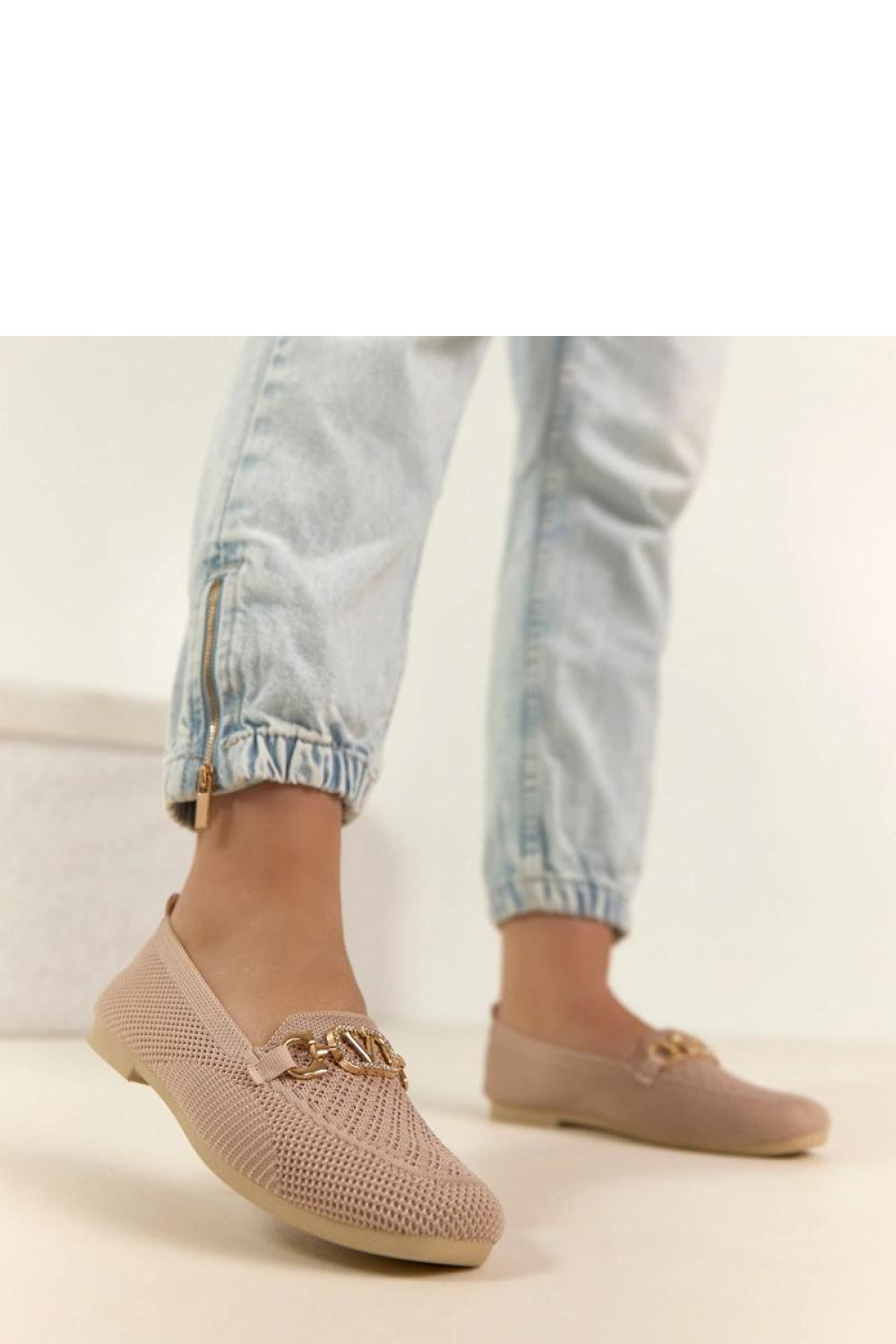 Moccasins femme Solea — rosé